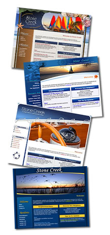 Yacht club website
